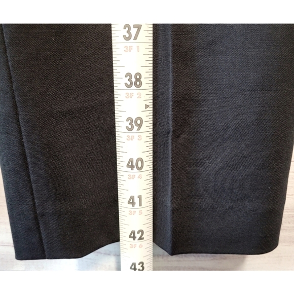 Ellen Tracy Womens Tropical Wool Pants Flat Front Size 8 Pockets Careerwear - Picture 8 of 10